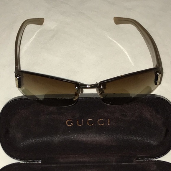 Brown Gucci sunglasses main image 12